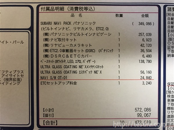 新型レヴォーグのd型の見積もりを公開 1 6と2 0の乗り出し価格の差は テスドラ Com 新型レヴォーグのd型の見積もりを公開 1 6と2 0の乗り出し価格の差は テスドラ Com