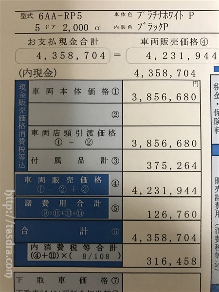 新型ステップワゴン ハイブリッドの見積もり公開 ガソリンとの価格差は テスドラ Com