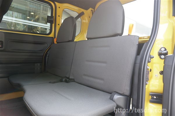 新型nバンの後部座席の足元空間は狭い 居住性 快適性インプレッション テスドラ Com